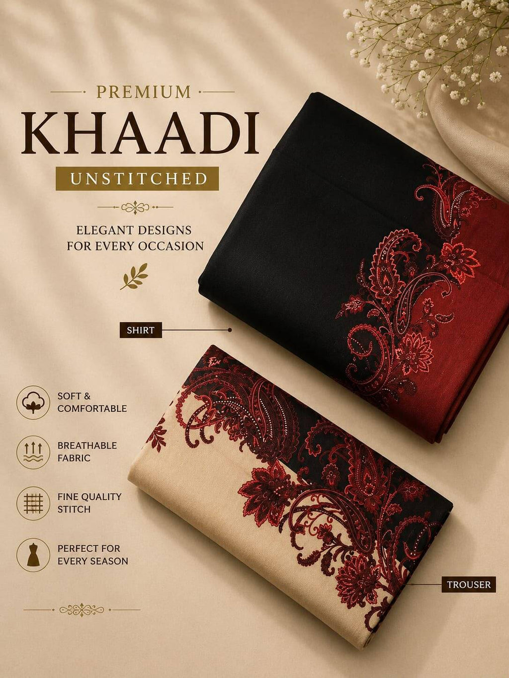 KHAADI VOL-2 LAWN LUXURY PRINTS 26!