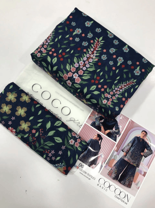 COCOON 2PCS PRINTED  LAWN  COLLECTION💞
