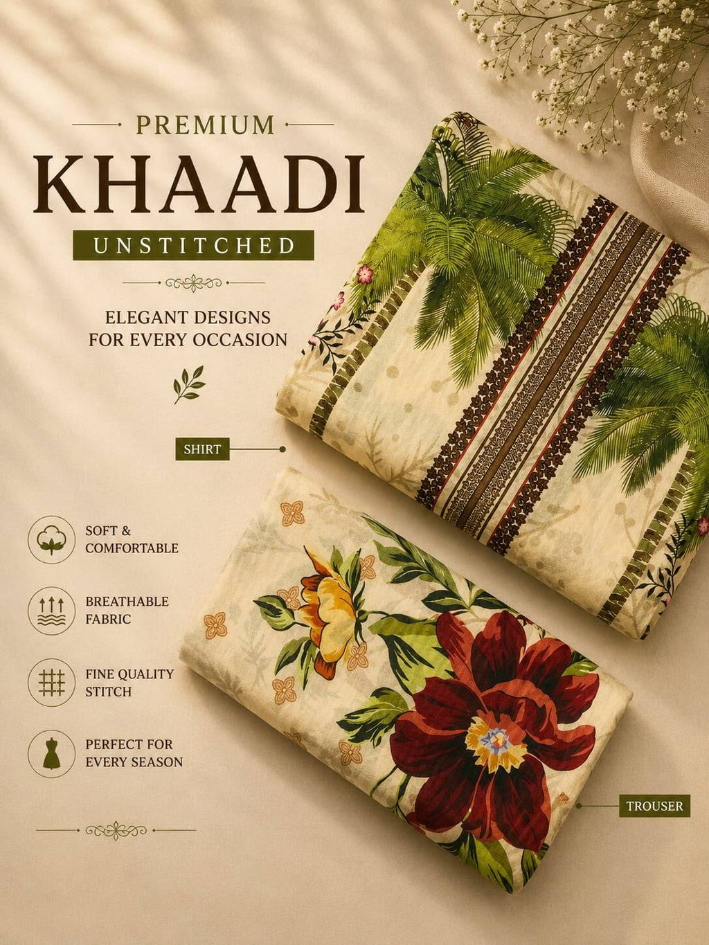 KHAADI VOL-2 LAWN LUXURY PRINTS 26!