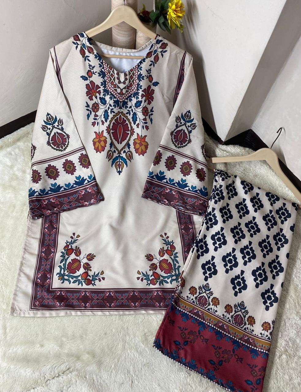 Digital printed cord set