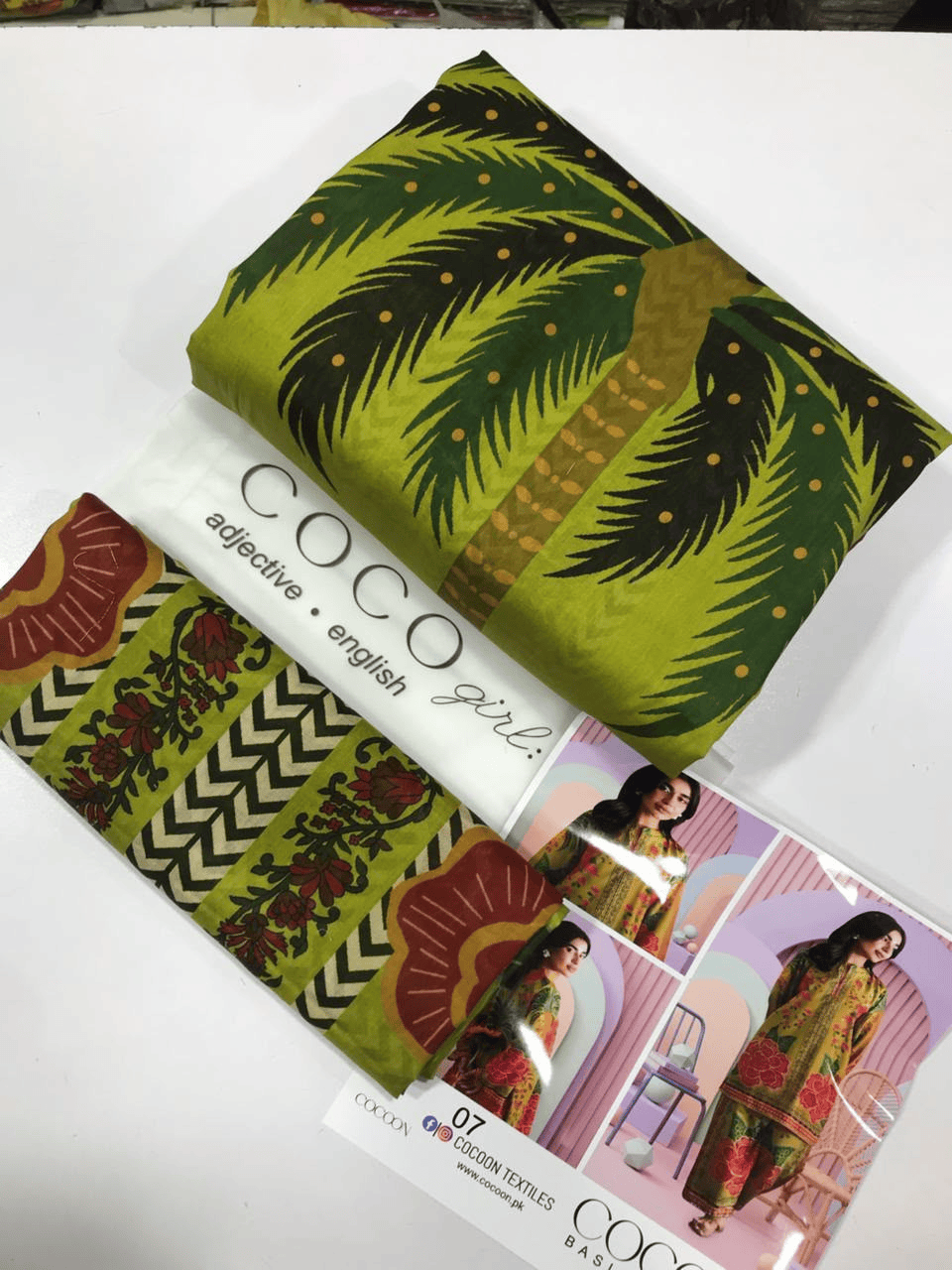 COCOON 2PCS PRINTED  LAWN  COLLECTION💞