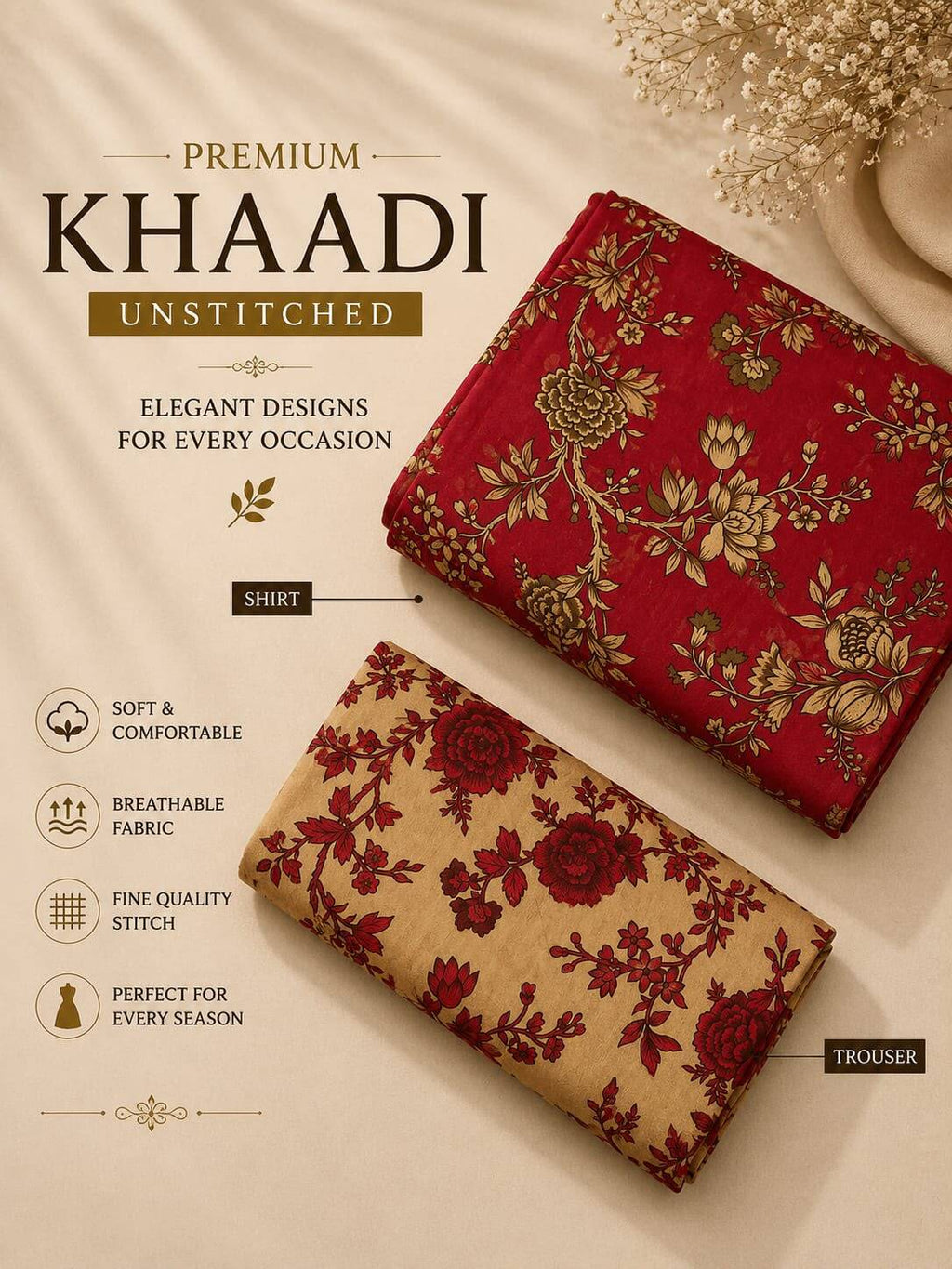 KHAADI VOL-2 LAWN LUXURY PRINTS 26!