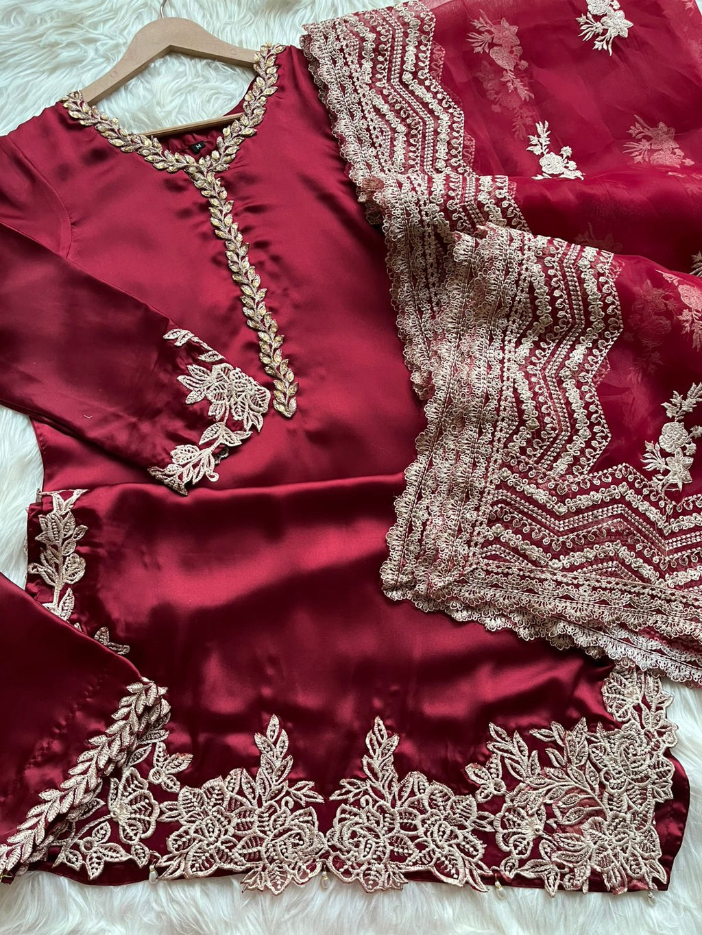 3 Peice Embroided Suit