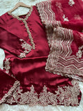 3 Peice Embroided Suit
