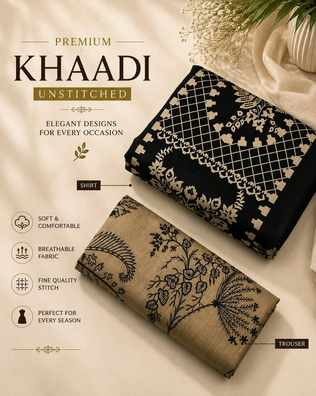 KHAADI VOL-2 LAWN LUXURY PRINTS 26!