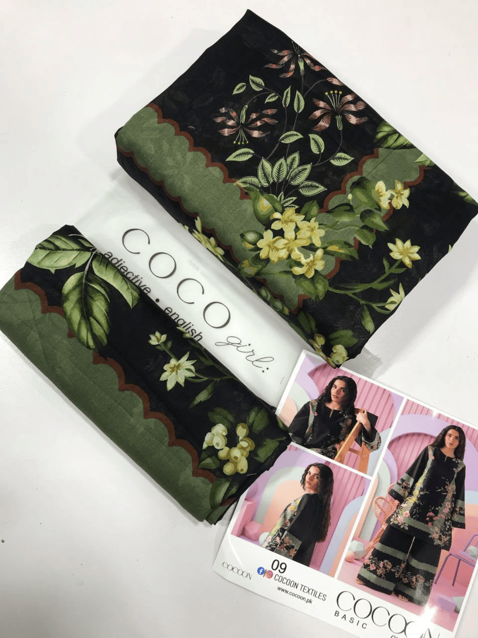 COCOON 2PCS PRINTED  LAWN  COLLECTION💞
