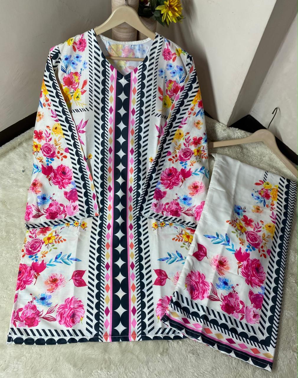 Digital printed cord set